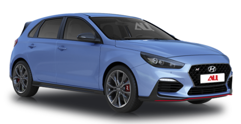 Хендай i30 голубая
